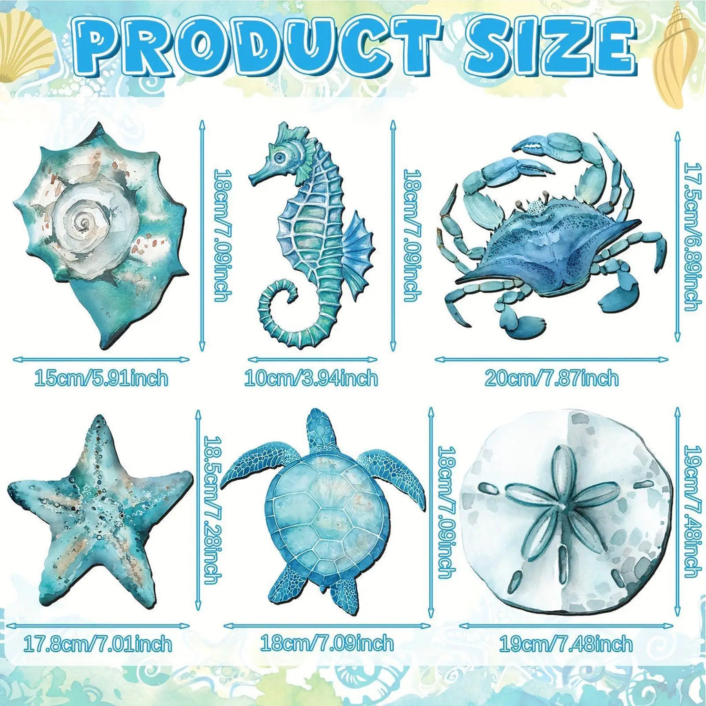 Wooden Fish Wall Decoration – Coastal Home Décor Art
