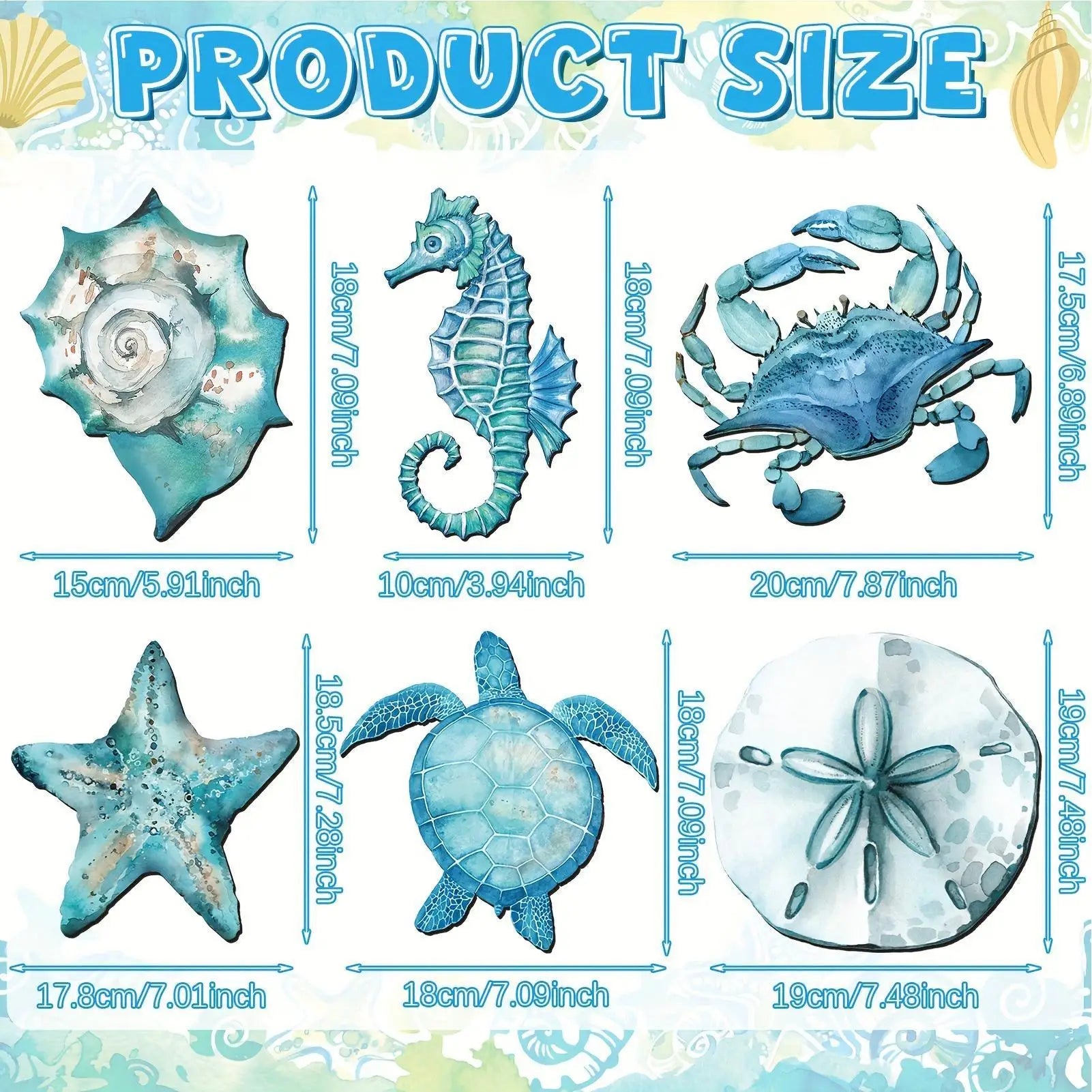 Wooden Fish Wall Decoration – Coastal Home Décor Art