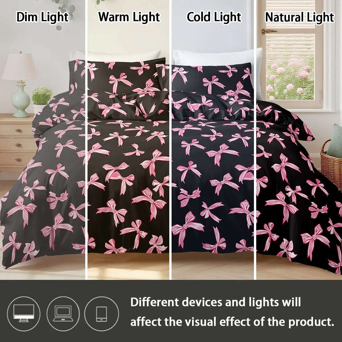 3 Pcs/set Duvet Cover Set - 1 Duvet Cover & 2 Pillowcase Soft