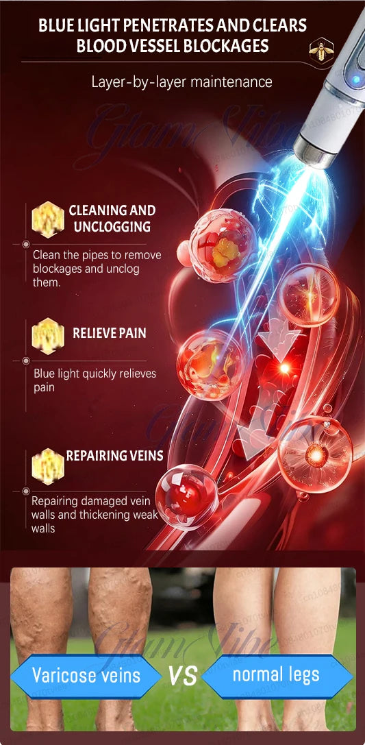 Leg Phototherapy Pen – Relieves Swelling, Heaviness & Promotes Circulation