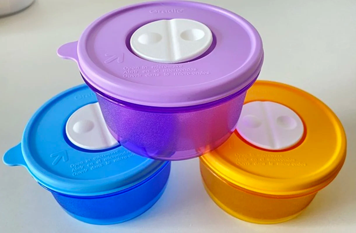 400ml Microwave-Safe Lunch Box – Compact Leakproof Meal Container
