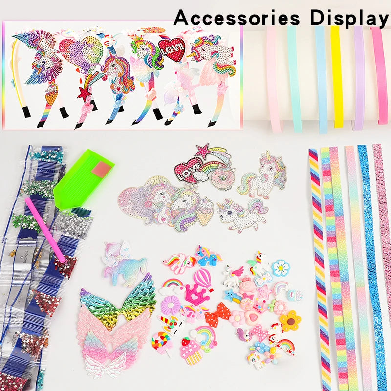 Girls Headband Making Kit – DIY Arts & Crafts Set