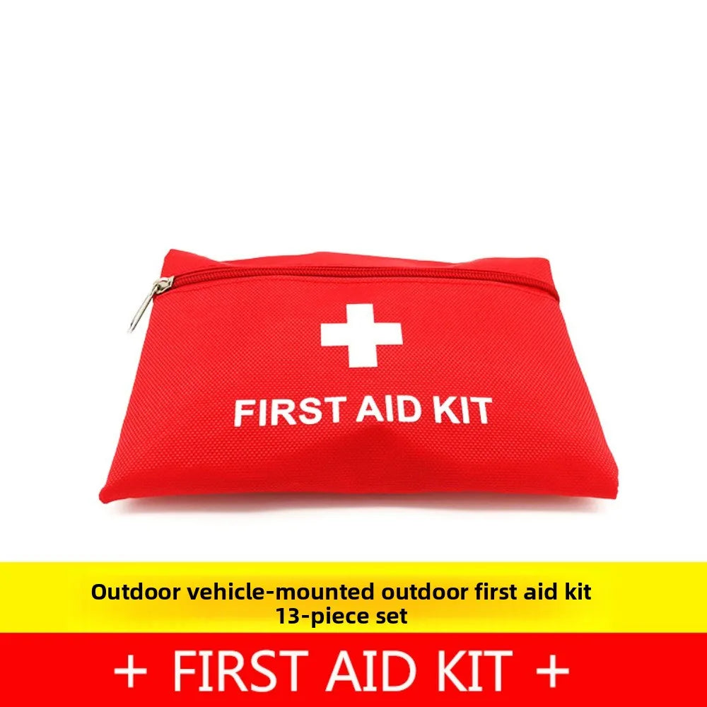 13-Piece Portable First Aid Kit - Outdoor, Home & Travel