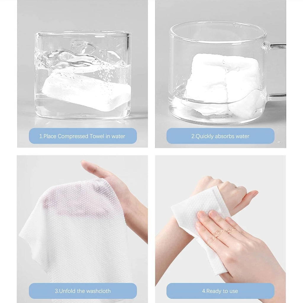 Individually Packaged Compressed Disposable Towels