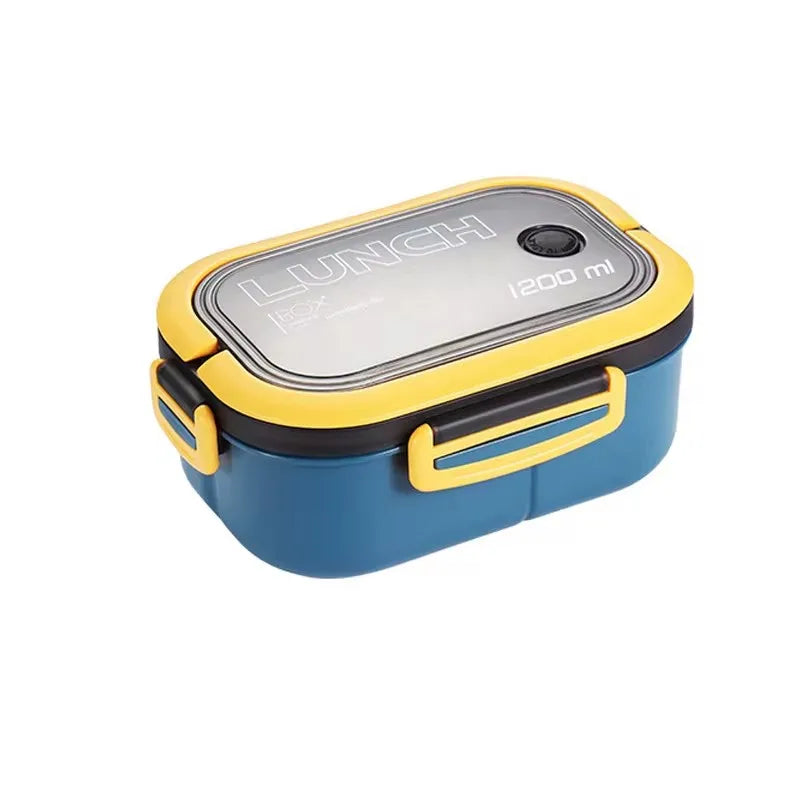 Lunch Box with Cutlery Set – Portable Meal Kit, Leakproof & BPA-Free