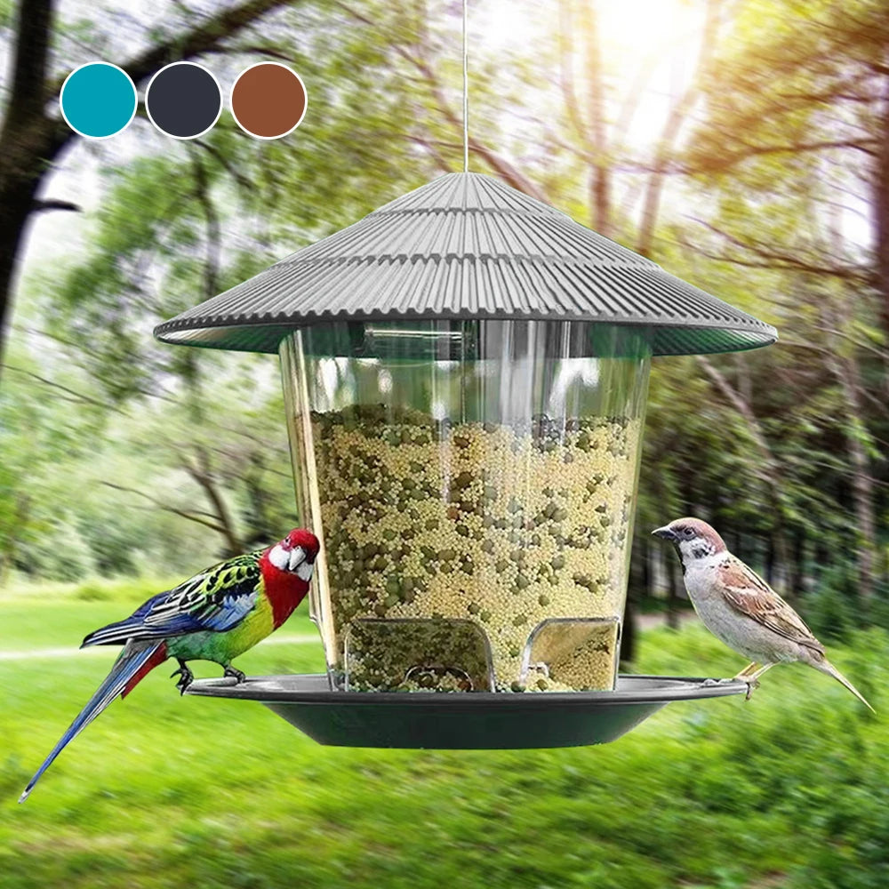 Hanging Bird Feeder with Multiple Hole Dispenser