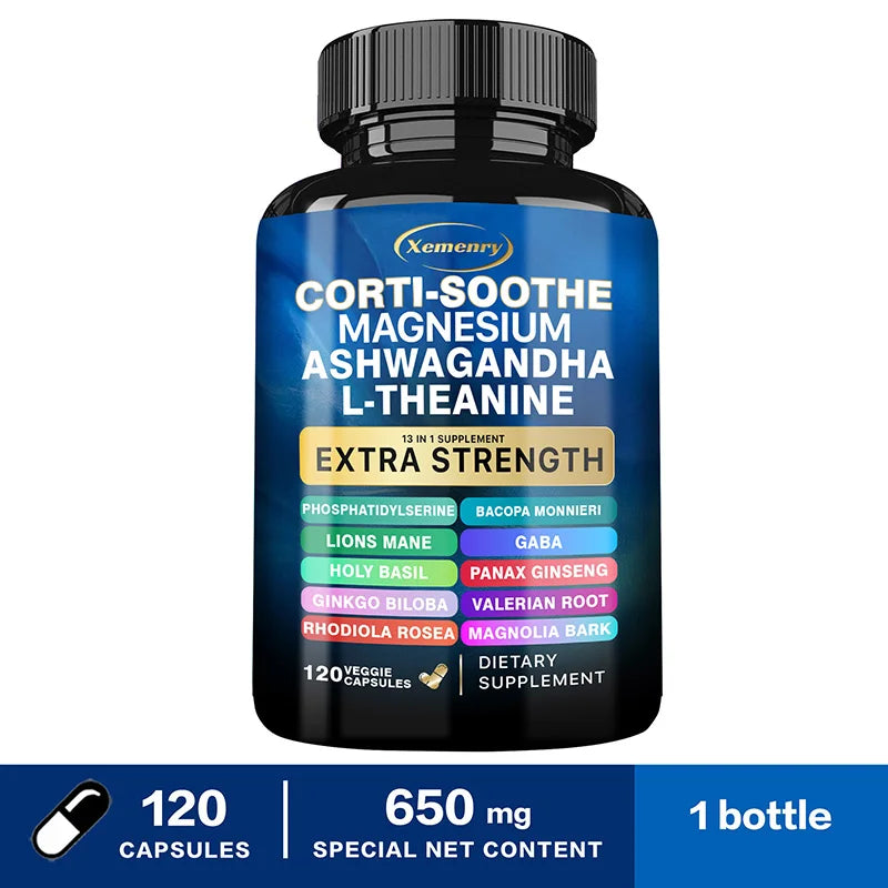 Corti-Soothe Supplement - Cortisol & Adrenal Support for Stress Relief