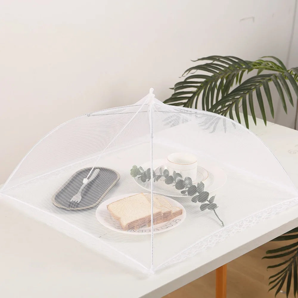 Folding Mesh Food Cover – Reusable Pop-Up Tent