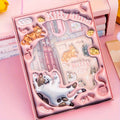 1 Set 6-Piece Stationery Set, 3D Gift Pencil Set