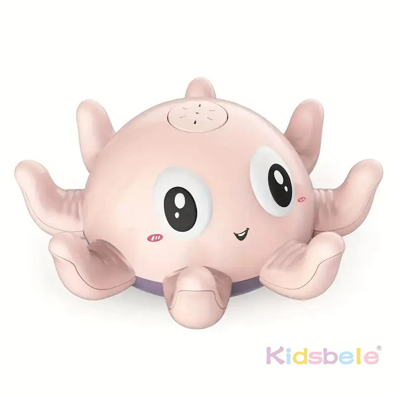 Light-Up Musical Octopus Baby Bath Spray Toy