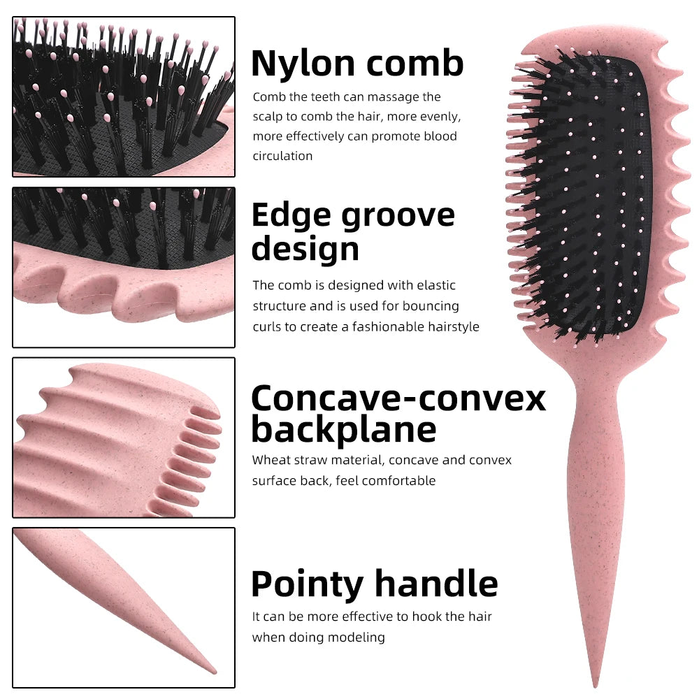 Air Cushion Paddle Hairbrush