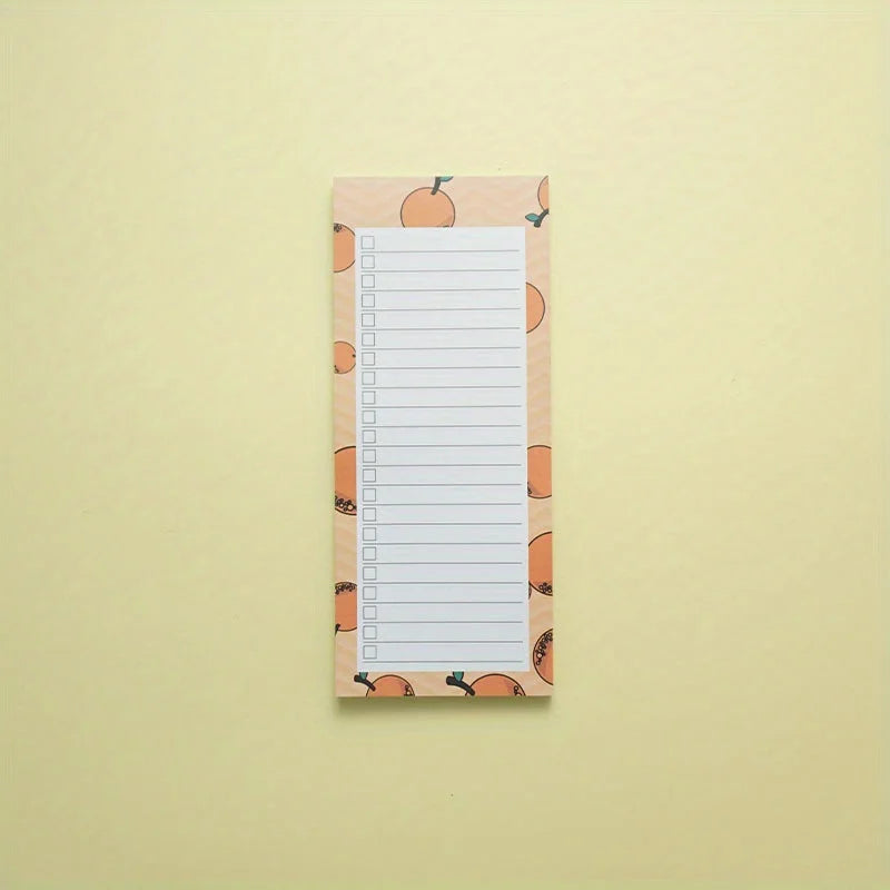 Magnetic Fridge Notepad – 50 Sheets, Grocery & To-Do List
