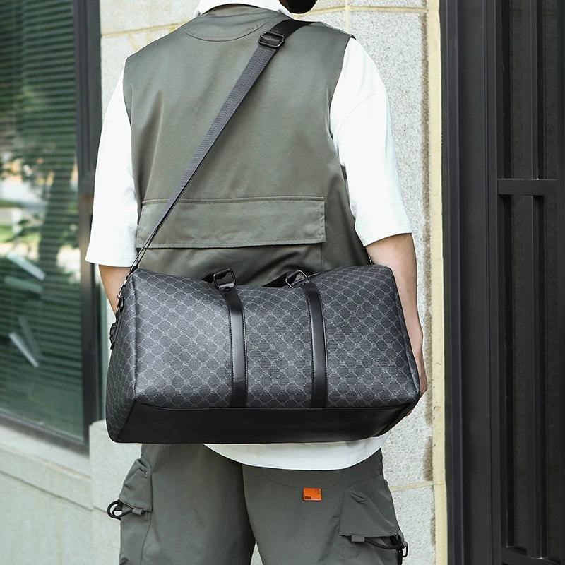 Classic Full-Print Hard Shell Travel Luggage