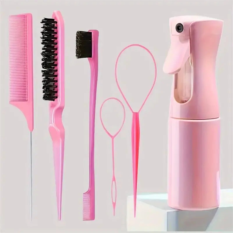 Hairdressing Essentials Tool Set – 6-Piece Salon Styling Kit