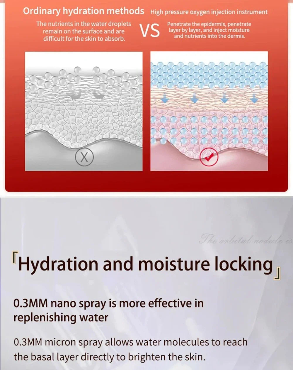 Skin Moisturizing Mist Sprayer