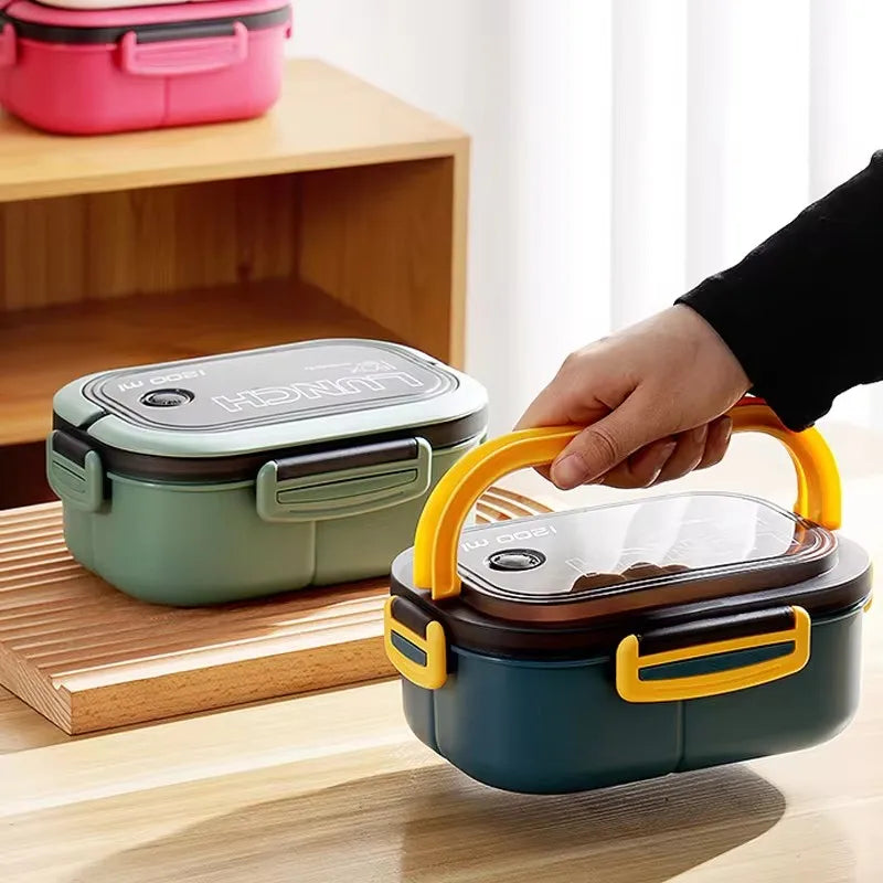 Lunch Box with Cutlery Set – Portable Meal Kit, Leakproof & BPA-Free
