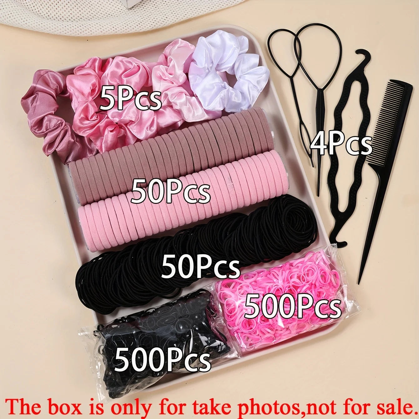 Hair Accessories Set (1109 pcs)