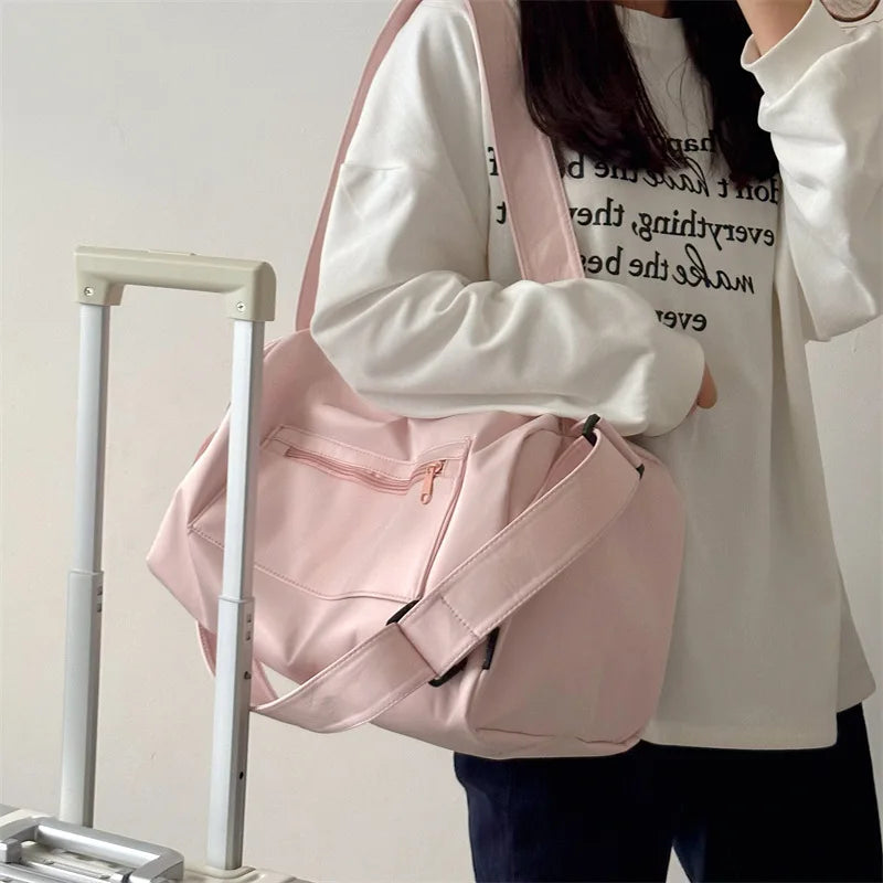 Canvas Shoulder Tote Bag