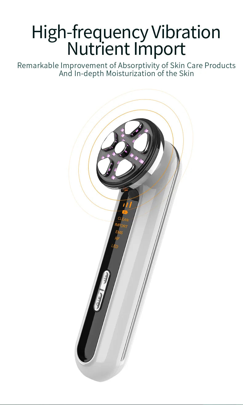 Microcurrent Facial & Neck Device - LED Photon Rejuvenation