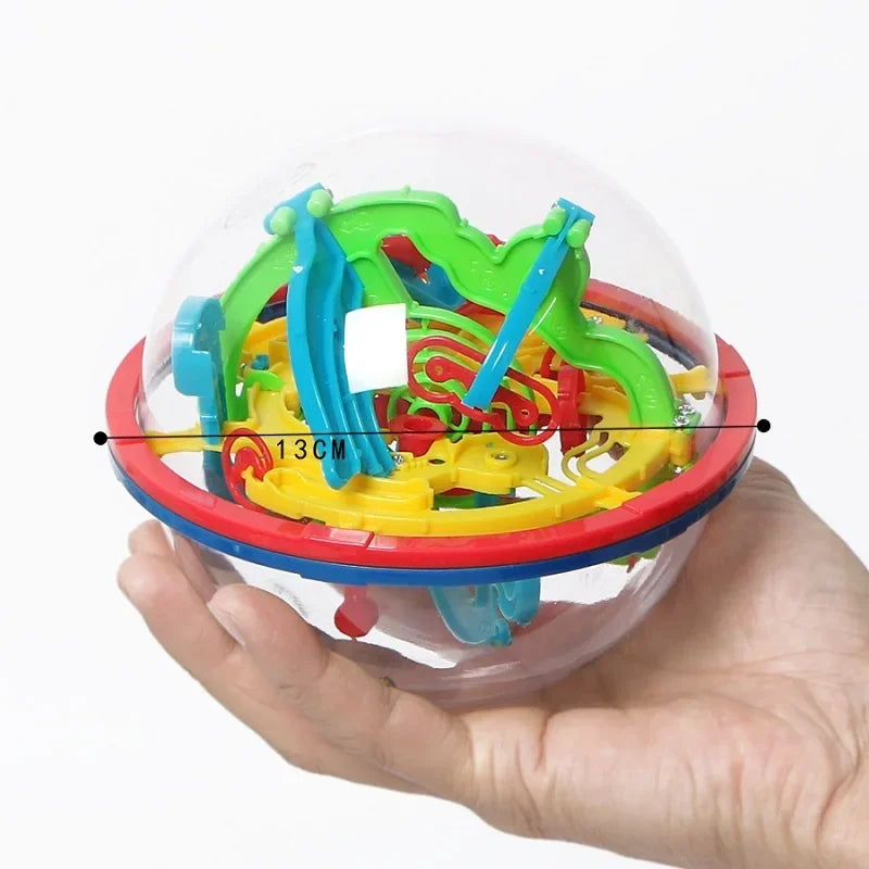 3D Maze Ball Labyrinth Puzzle Game with Display Stand