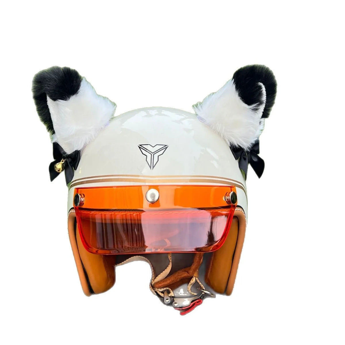 Cat Ears Helmet Decoration - Motorcycle & Ski Helmet Accessory for Men & Women