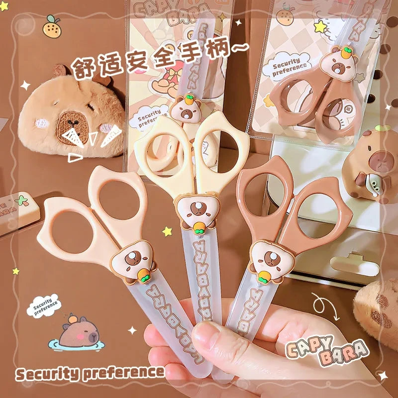 Capybara Mini Craft Scissors for Kids
