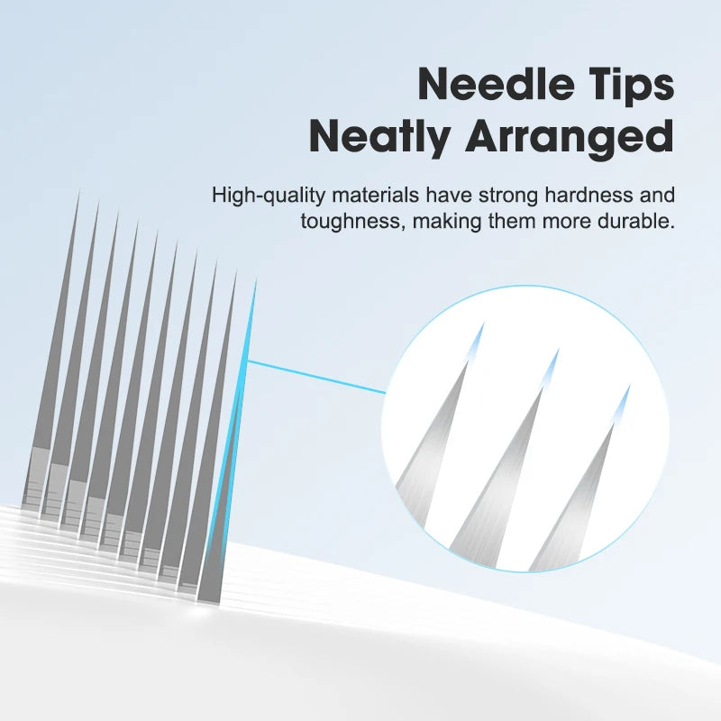 Microneedle Derma Stamp for Home Use – 0.25mm, Face & Scalp