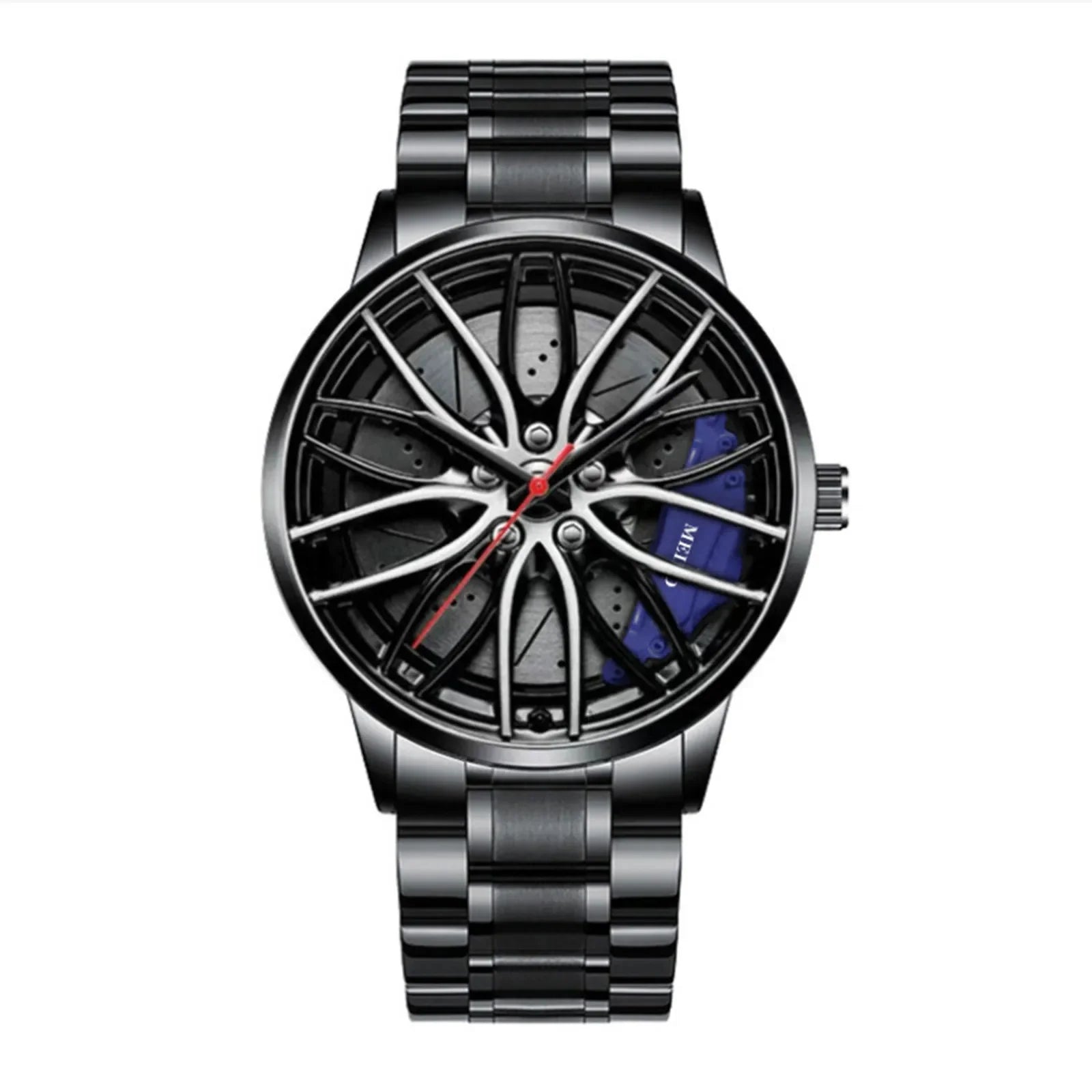 Waterproof Stainless-Steel Quartz Wristwatch for Men