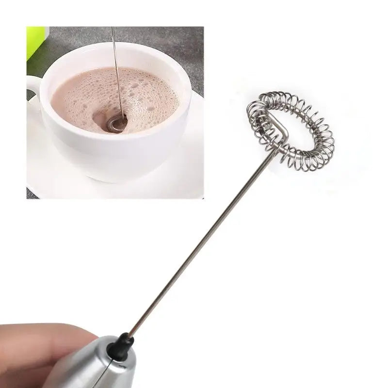 Mini Electric Milk Frother & Whisk Beater