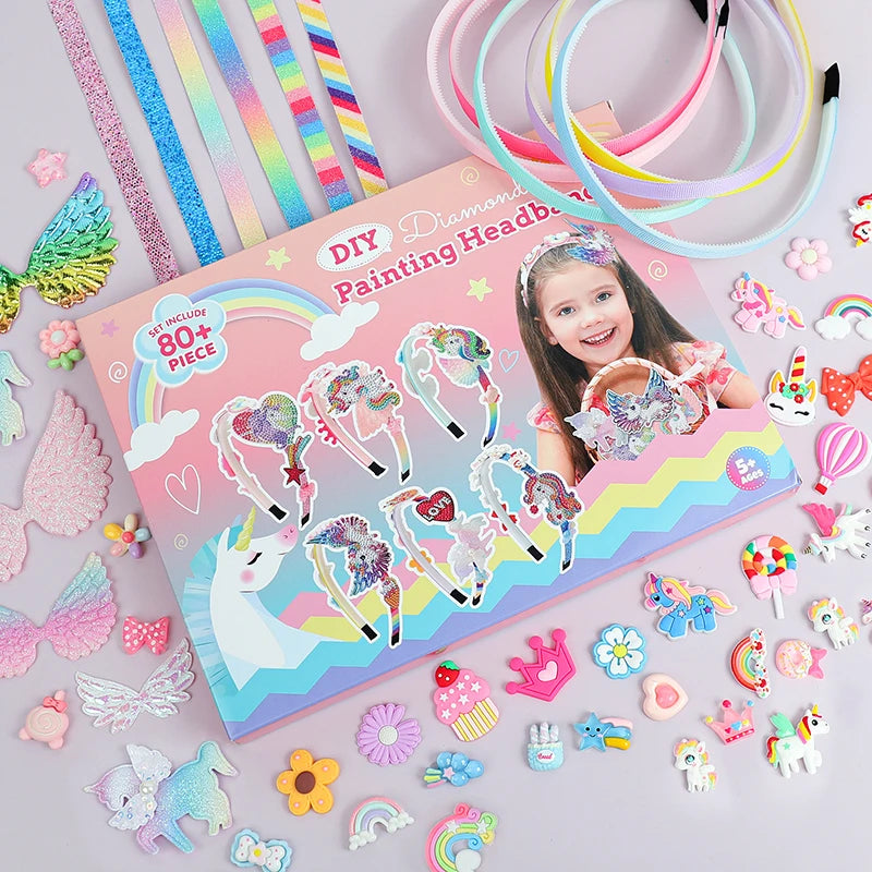 Girls Headband Making Kit – DIY Arts & Crafts Set