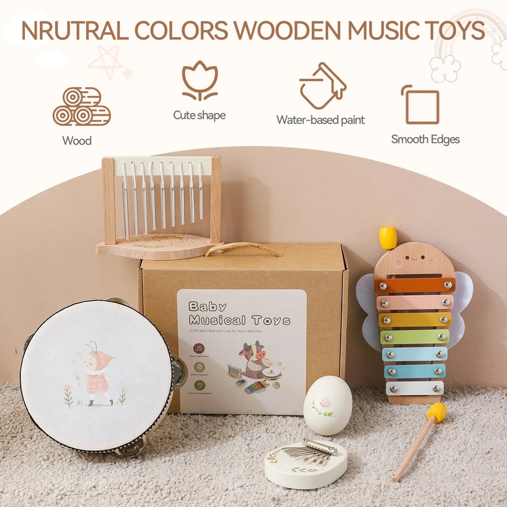 Musical Instruments - Montessori - Baby 0-12 Months