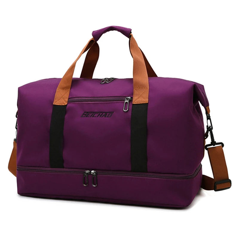 Sports Fitness Bag with Dry-Wet Separation