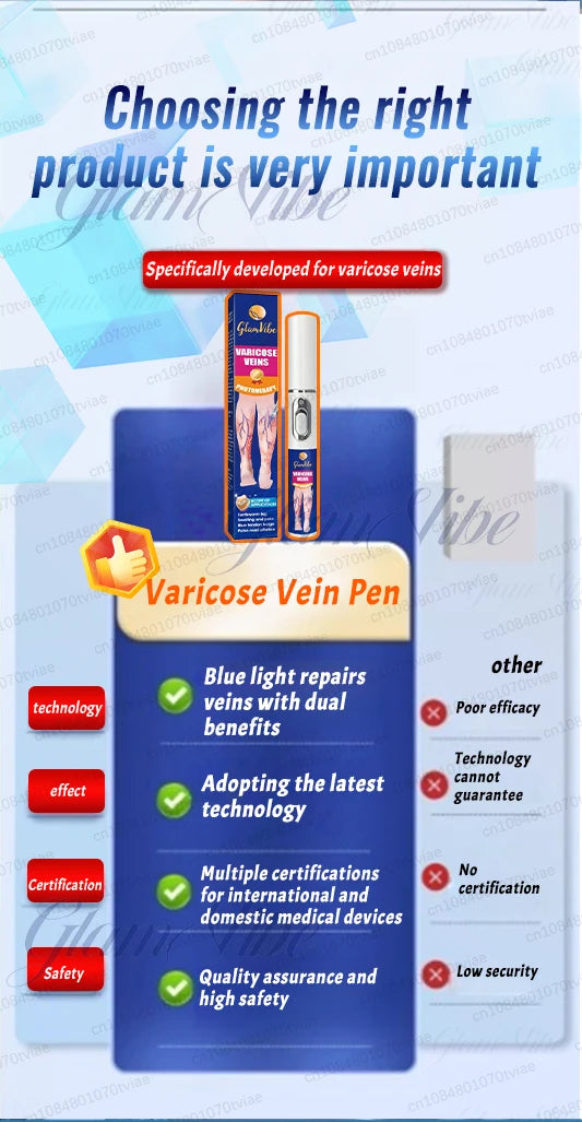Leg Phototherapy Pen – Relieves Swelling, Heaviness & Promotes Circulation