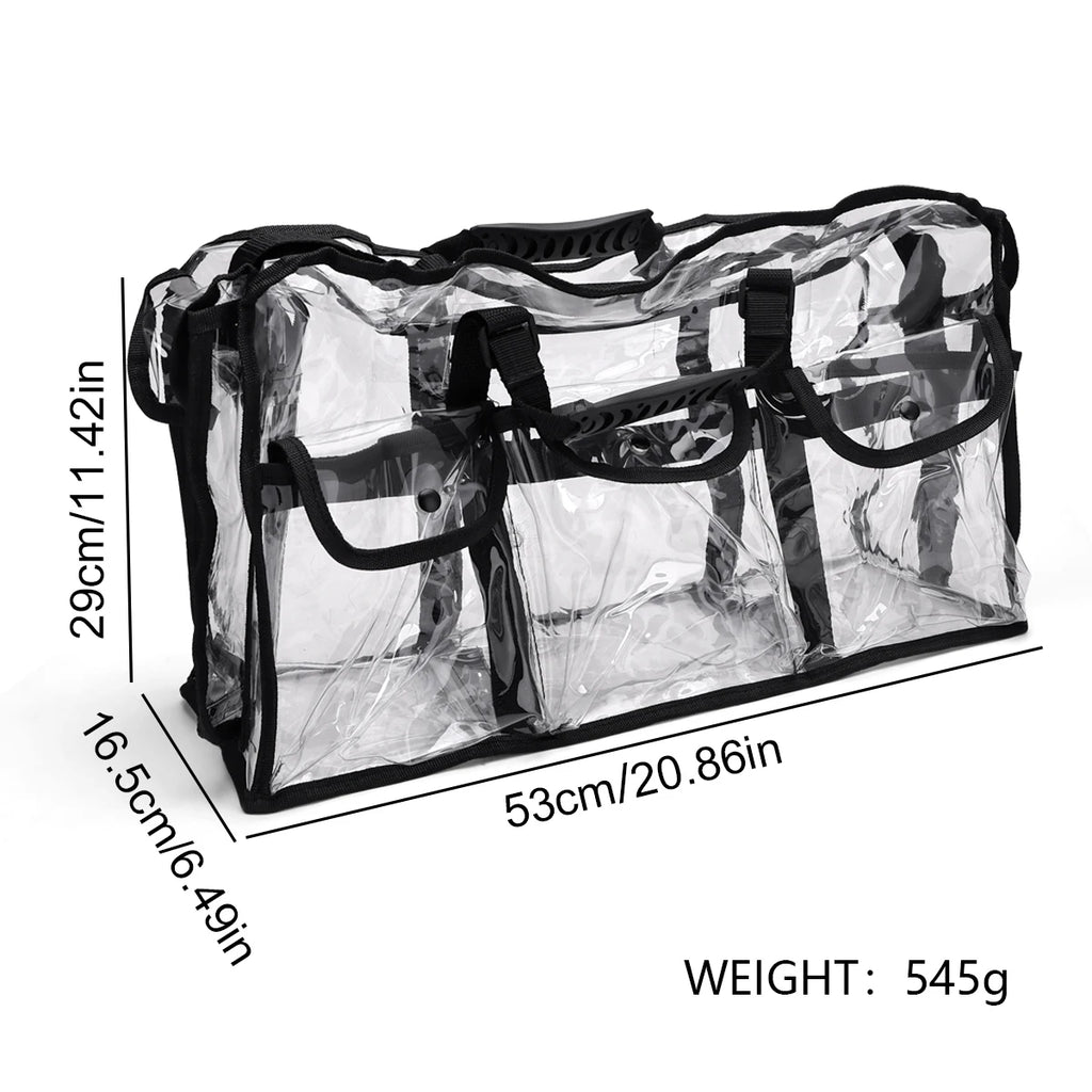 Transparent Waterproof Storage Bag – Airtight Organiser for Home & Travel