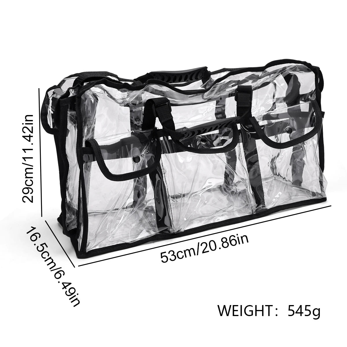 Transparent Waterproof Storage Bag – Airtight Organiser for Home & Travel