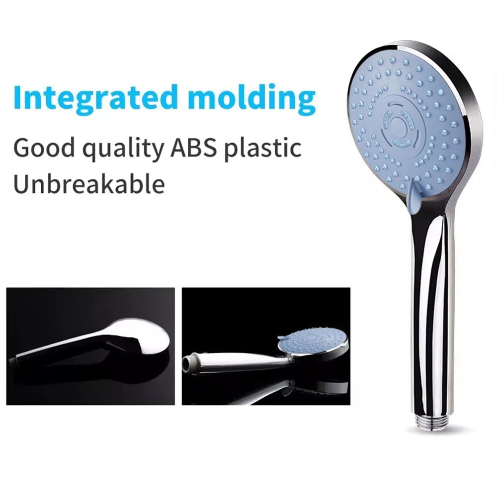 Pressurized Hand Shower - 5 Spray Modes, Large Water Output