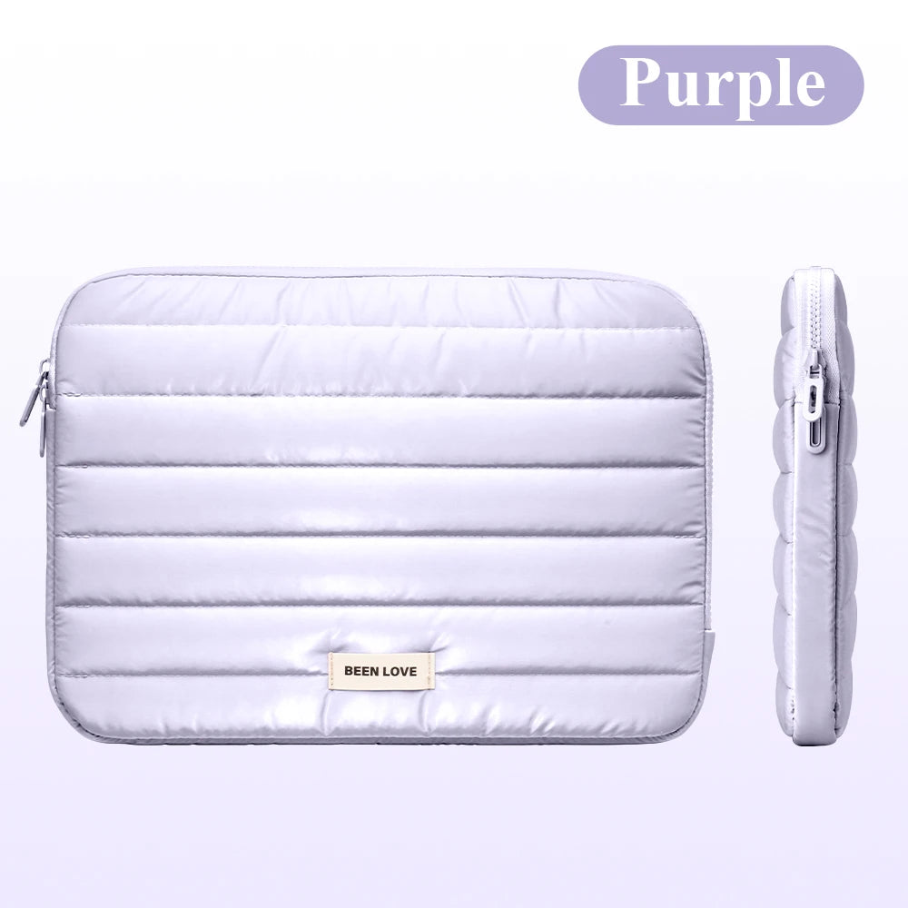 13/14 Inch Puffy Laptop Sleeve for MacBook Air iPad Pro