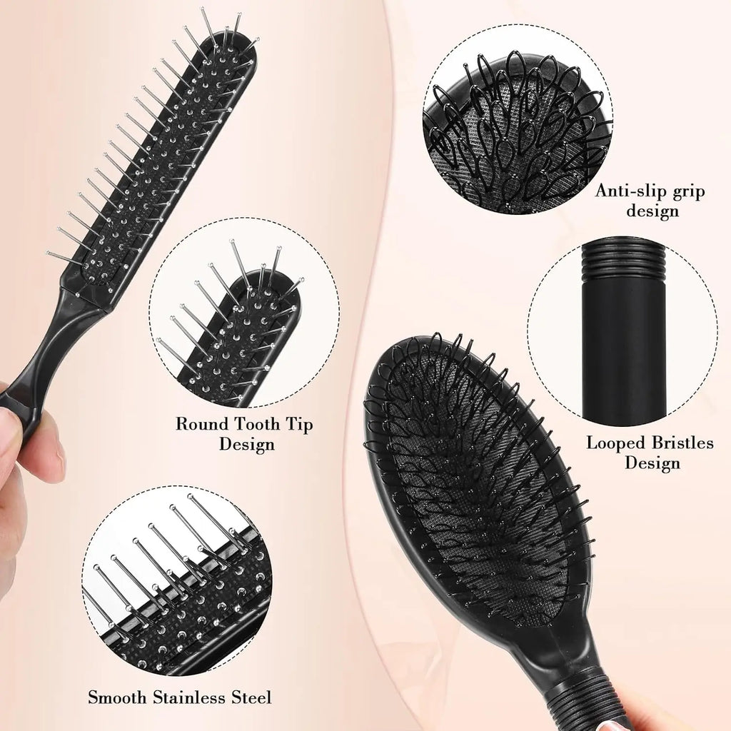 Wig & Hair Styling Tools Set – 13-Piece