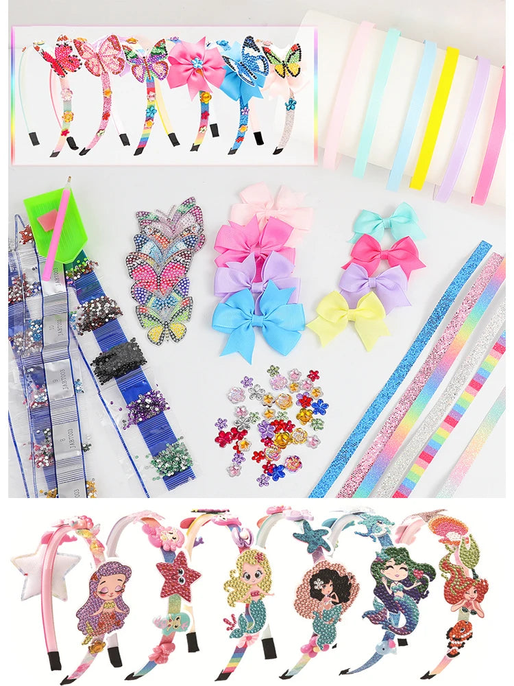 Girls Headband Making Kit – DIY Arts & Crafts Set