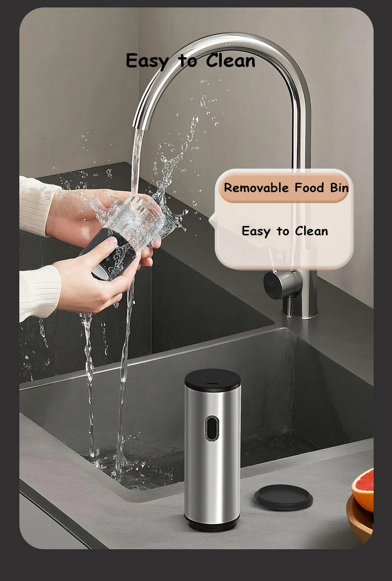 Electric Salt & Pepper Grinder – Rechargeable, Adjustable Coarseness