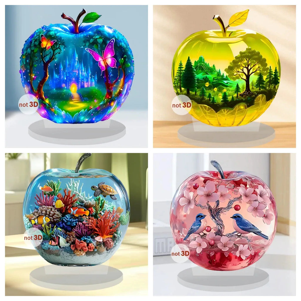 Clear Crystal Figurine Paperweight