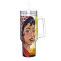 Aesthetic Art Stainless Steel Thermal Tumbler