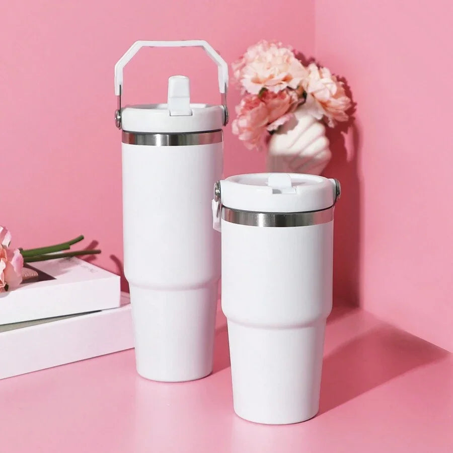 Stainless Steel Vacuum Tumbler with Lid – 20oz or 30oz