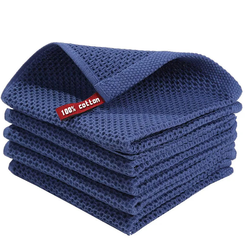 Soft Absorbent Cotton Kitchen Dishcloth