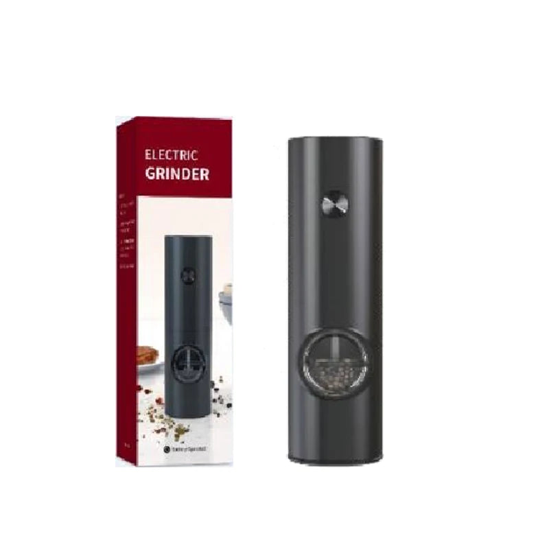 Automatic Salt & Pepper Grinder Set – LED Light, Adjustable Mill