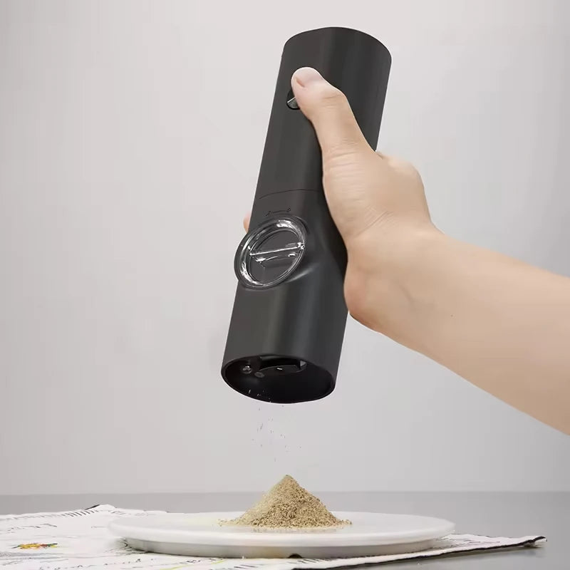 Automatic Salt & Pepper Grinder Set – LED Light, Adjustable Mill