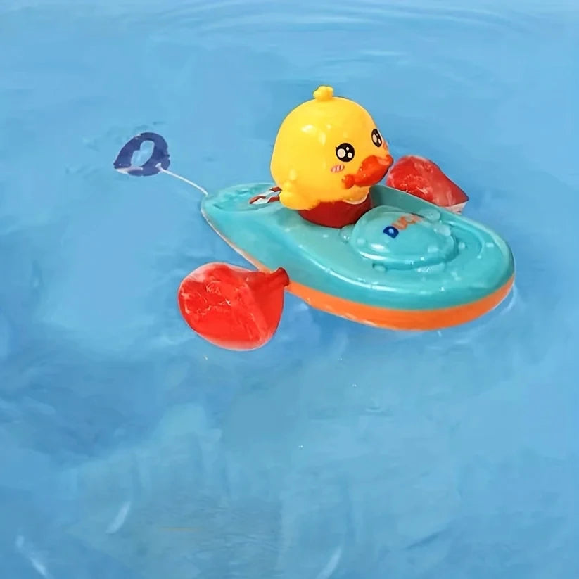 Little Yellow Duck in Kayak - Pool & Bath Toy