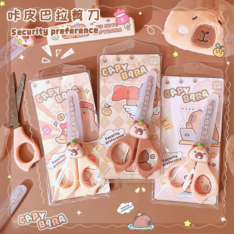 Capybara Mini Craft Scissors for Kids