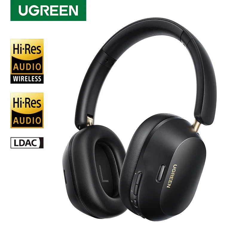 Wireless Bluetooth Over-Ear Headphones with Hybrid ANC, Hi-Res LDAC & Spatial Audio