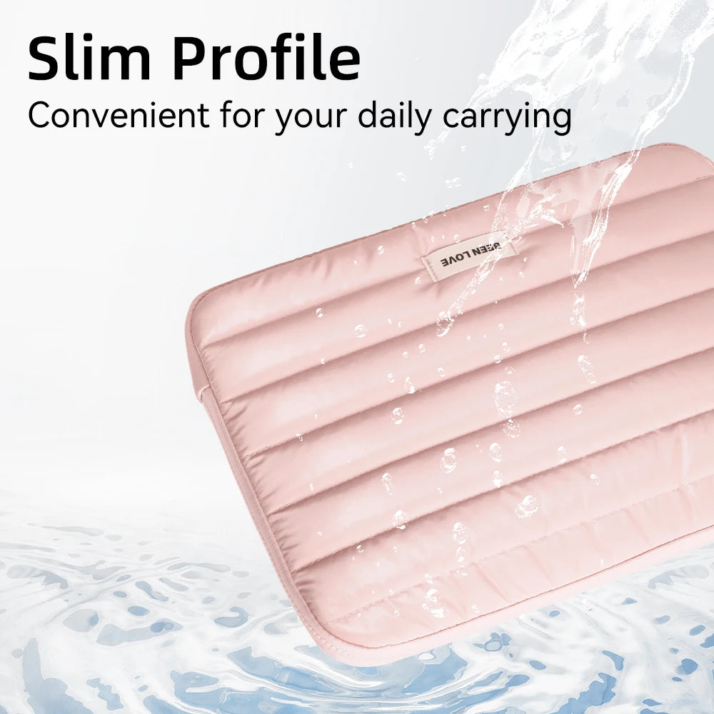 13/14 Inch Puffy Laptop Sleeve for MacBook Air iPad Pro